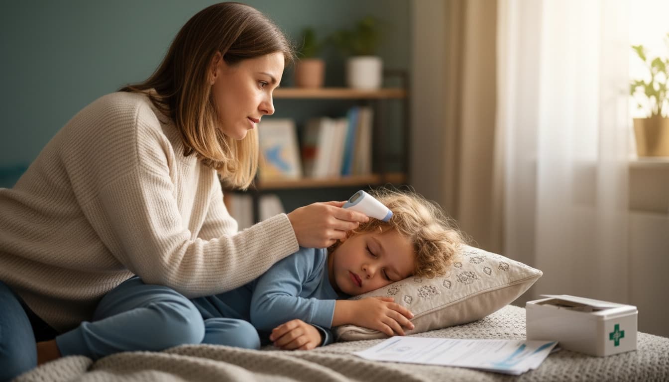 Fièvre chez l'enfant : quand s'inquiéter ?