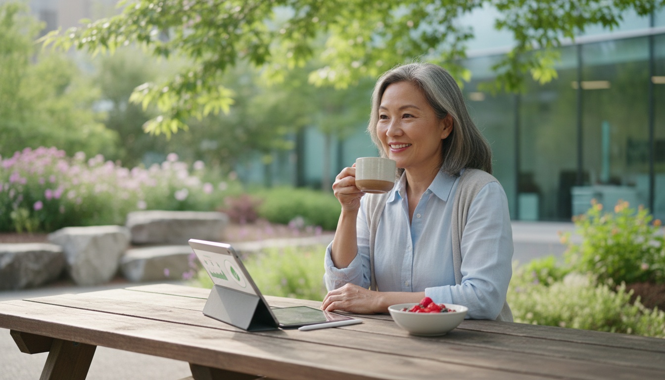 A balance between technology and real life