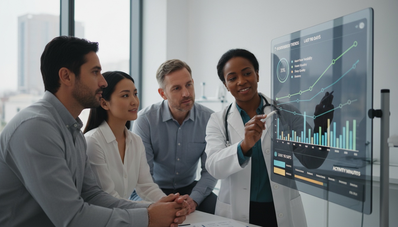 Biomarker tracking dashboard