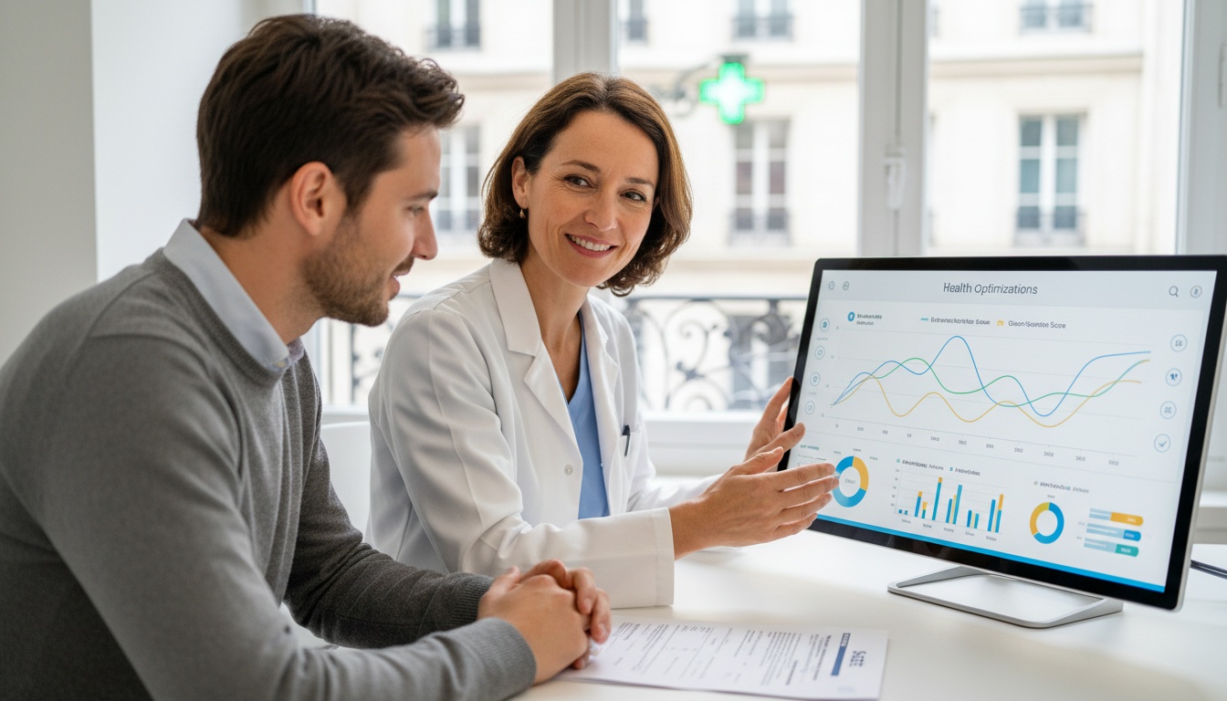 Tableau de bord de suivi des biomarqueurs