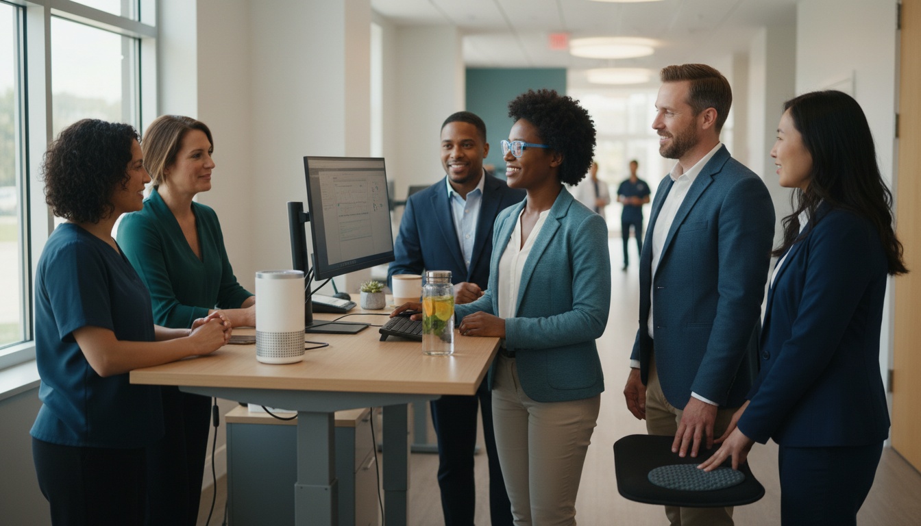 Health-optimized desk