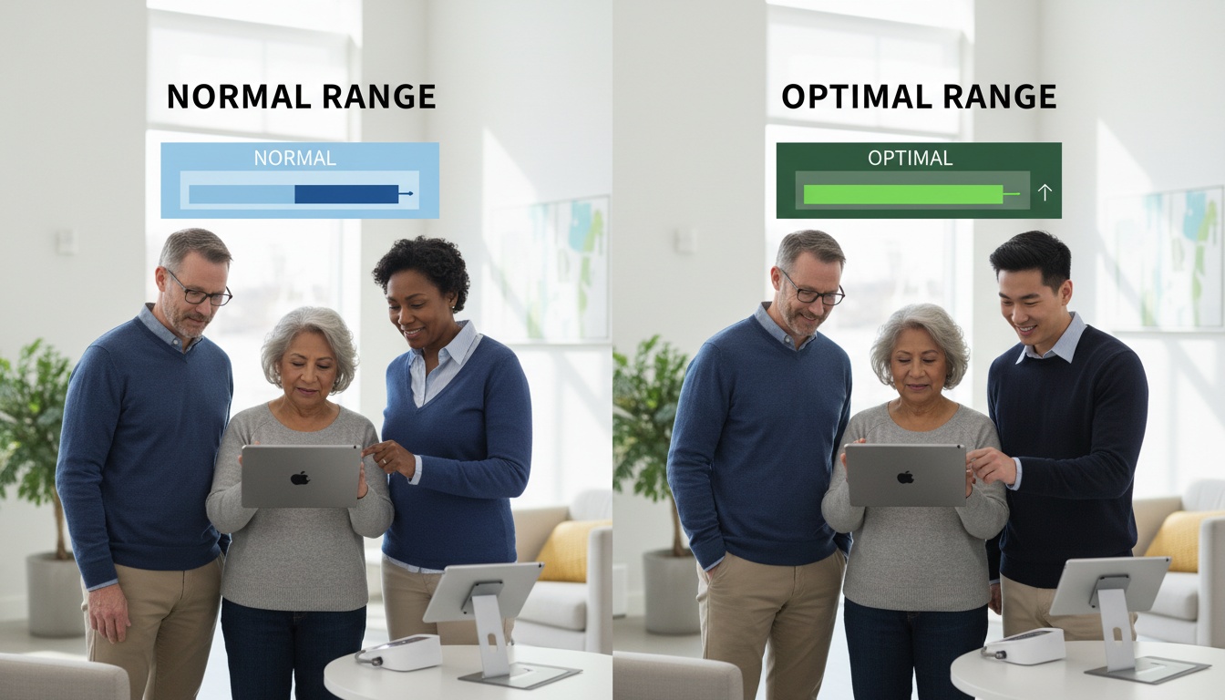 Normal vs optimal comparison