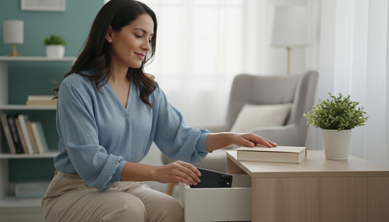 A digital detox in action